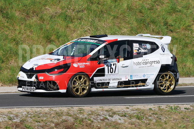 FIA European Hill Climb Championship – Rechberg 2026 | FIA European Hill Climb Championship at Rechberg, held from 24 to 26 April 2026 near Tulwitz, Styria, Austria. The image shows Luis Antonio PENIDO LOPEZ (ESP) Renault Clio RS Cup Evo.
