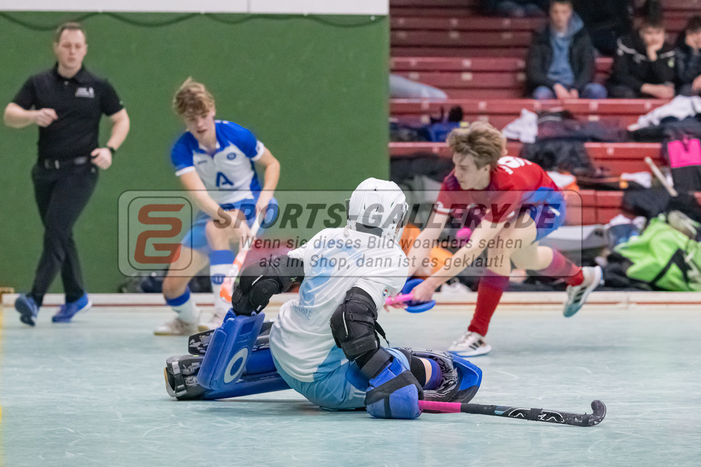 HK_20230304_105487 | Deutsche Meisterschaft MU16 Großflottbeker THGC - Mannheimer HC am 4.3.2023 RWK, Köln ,