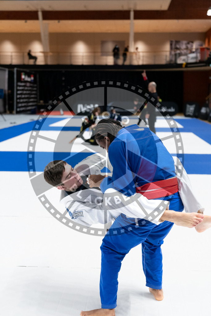 20241012PBB2824 | Athletes compete during the AJP Tour Europe Continental Jiu-Jitsu Youth Championship on October 12, 2024, in Almere near Amsterdam, Netherlands. © Chiara Dazi / photoblackbelt