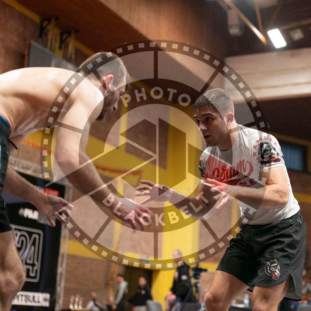 20240217PBB06085 | Fighters compete during the ADCC European, Middle Eastern and African Championship in Zagreb, Croatia, on February 17, 2024.