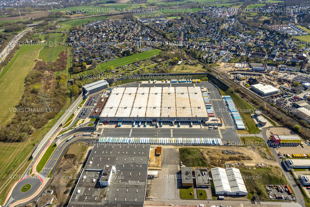 Witten220400922 | Luftbild, Amazon Standort im Gewerbegebiet Brauckstraße, Rüdinghausen, Witten, Ruhrgebiet, Nordrhein-Westfalen, Deutschland