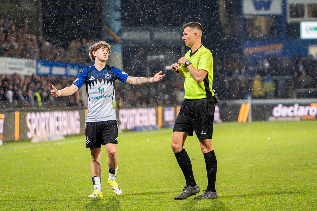 Fußball I Herren I Saison 2025-2026 I Regionalliga Nord I 24. Spieltag I SV Meppen - Hamburger SV II I 1975 | jns.sportfotos - Realisiert mit Pictrs.com