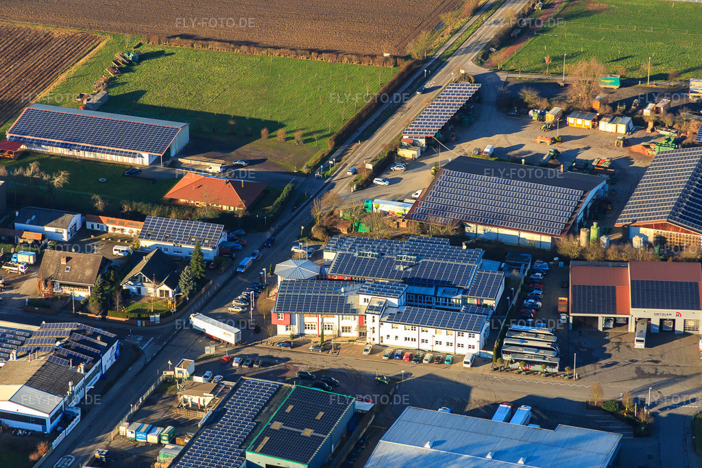 Luftbild: REHA med Gesundheitspark GmbH - Abteilung Orthopädie & Neurologie in Herxheim bei Landau im Bundesland Rheinland-Pfalz in Deutschland. Foto: IMG_076464.jpg vom 05.01.2015 durch Werner Riehm/FLY-FOTO.deReha Med Gesundheitspark