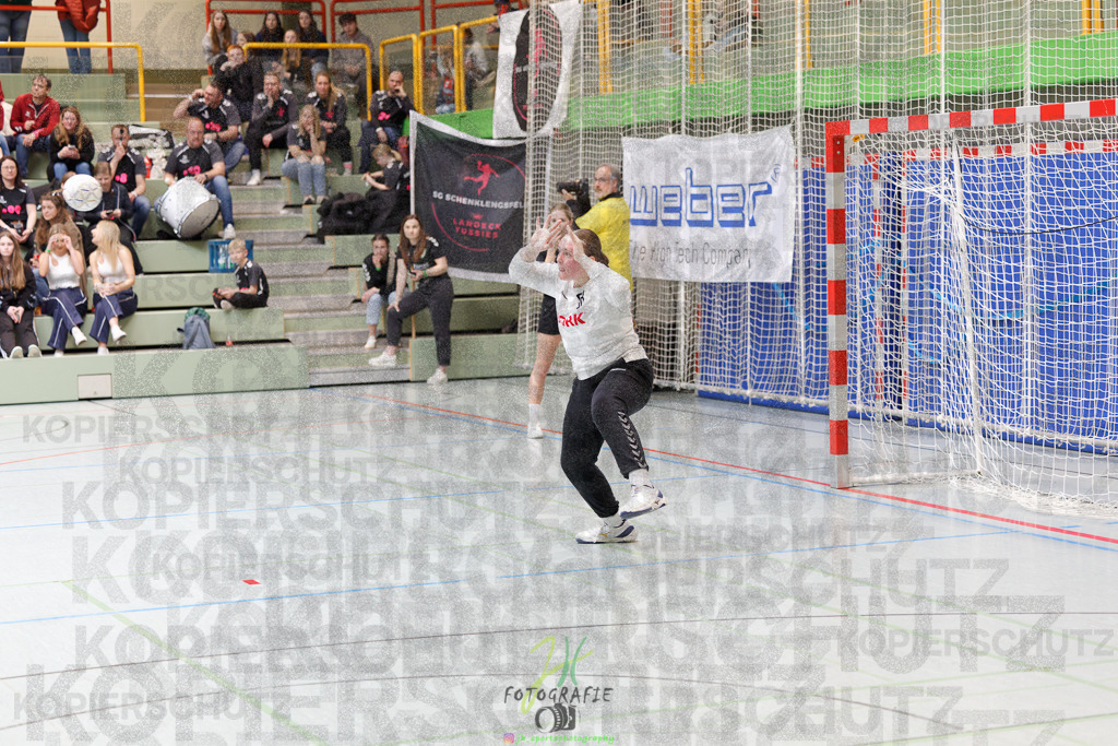 Hessenmeisterschaft wJC - Finale; HSG Kleenheim - HSG Weiterstadt/ Braunsh.Worf. | Hessenmeisterschaft wJC - Finale; HSG Kleenheim - HSG Weiterstadt/ Braunsh.Worf. am 22.03.2025 in Biedenkopf (Sporthalle Lahntalschule)Photo © 2025 - Jörg Heinrich - Realisiert mit Pictrs.com