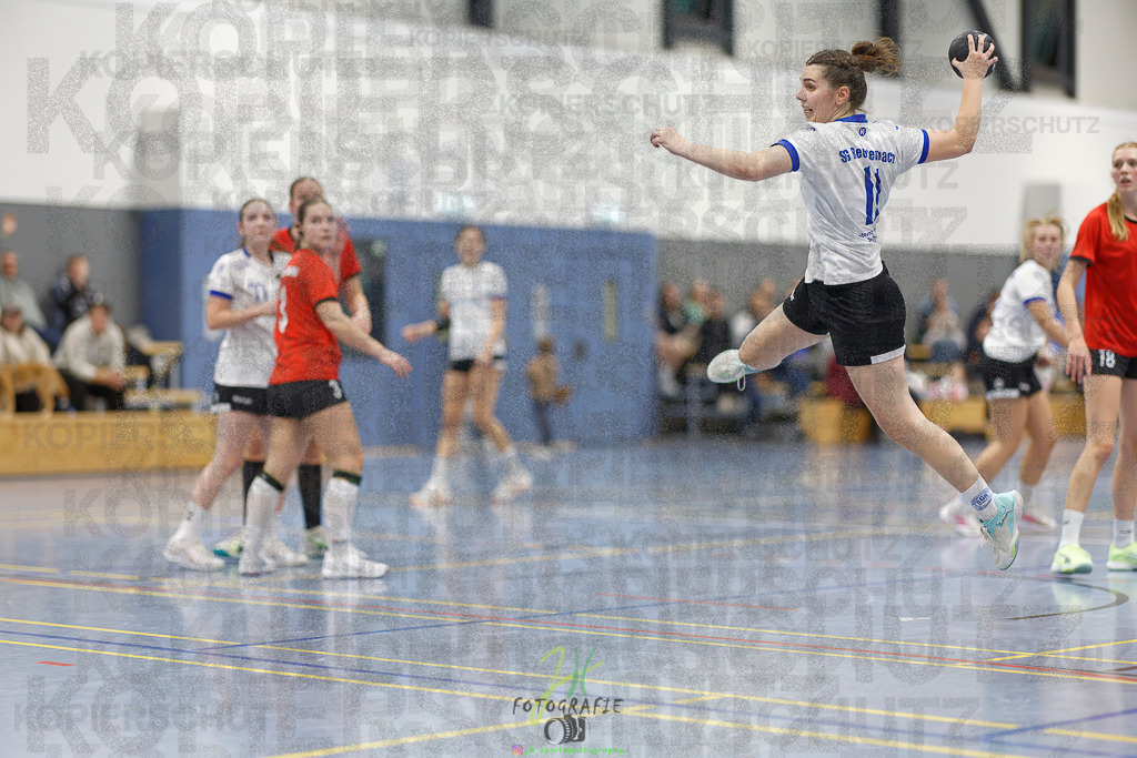 Frauen 2. Bezirksklasse; SG Rechtenbach - HSG Linden II | Frauen 2. Bezirksklasse; SG Rechtenbach - HSG Linden II am 16.11.2025 in Rechtenbach (Sporthalle Rechtenbach)Photo © 2025 - Jörg Heinrich - Realisiert mit Pictrs.com