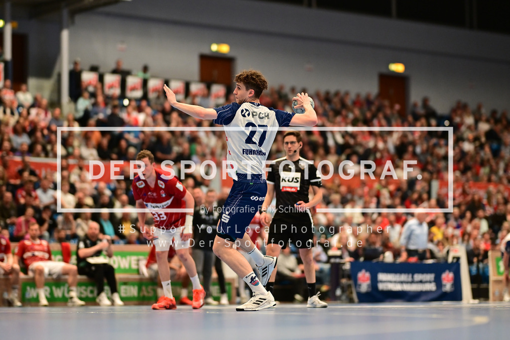 Handball I Herren I Saison 2024-2025 I Bundesliga I 25. Spieltag I HSV Hamburg - 1. VfL Potsdam I 03.04.2025 I 41669 | Der Sportfotograf. - Realisiert mit Pictrs.com
