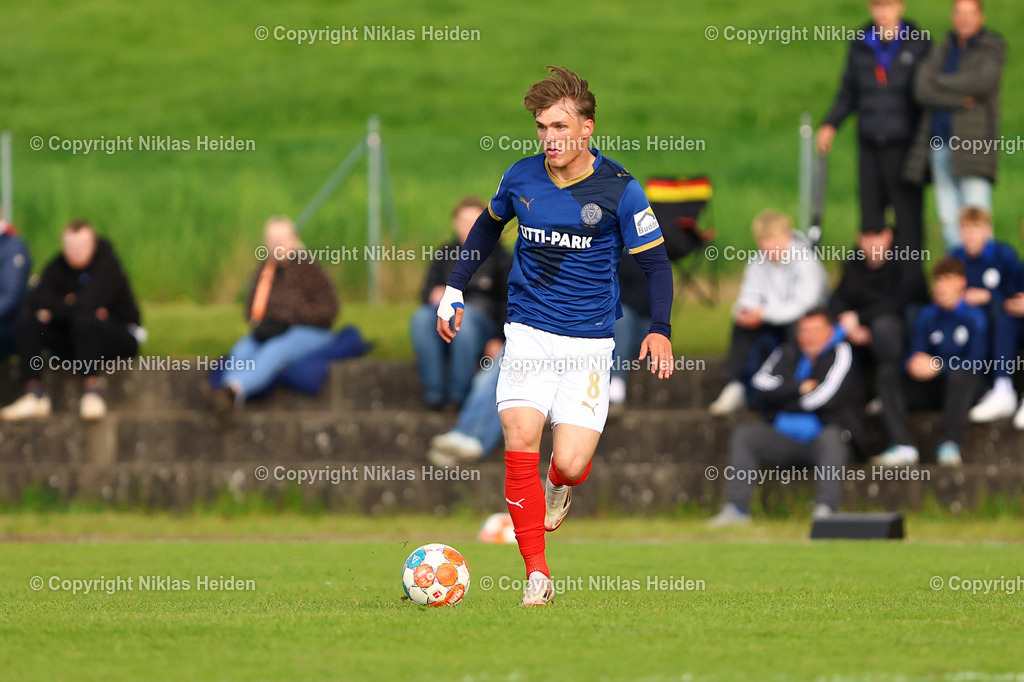 NH_JFVLübeckU19_HolsteinKielU19_SHFVLandespokal_14052026 | #8 Kevin Kortum (Holstein Kiel U19)Fußball I Junioren I SHFV-Landespokal (A-Junioren) I Saison 2025-2026 I Finale I JFV Lübeck U19 - Holstein Kiel U19 I 14.05.2026 I Uwe-Seeler-Fußball-Park