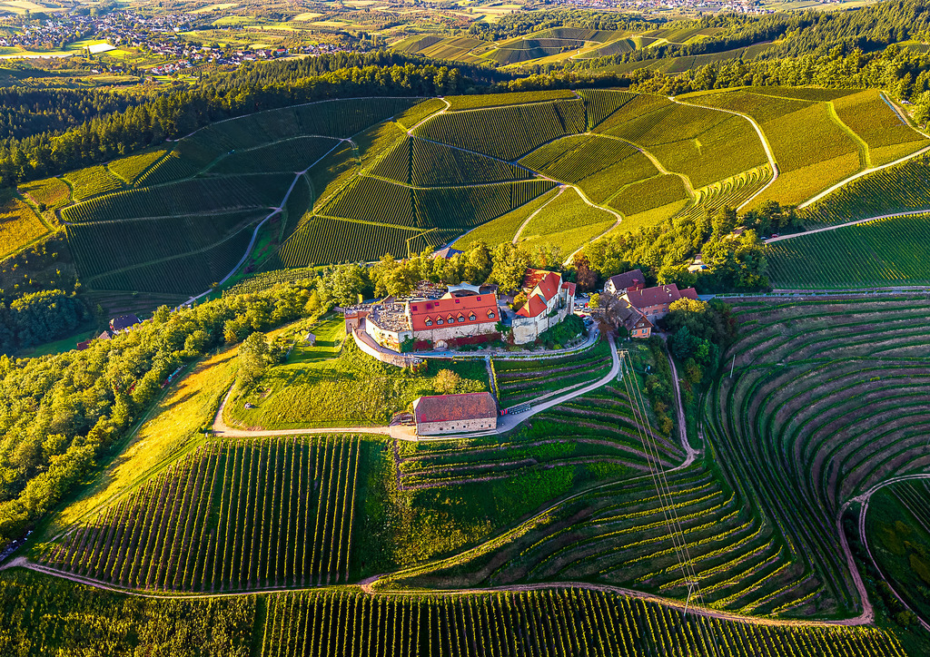 MPI_Sehenswürdigkeiten_0040 | Luftaufnahme Schloss Staufenberg in Durbach - Realisiert mit Pictrs.com