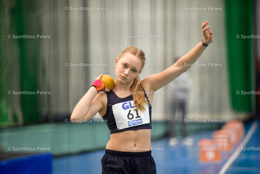 250208_xkaix_DM Mehrkampf_20 | 08.02.2025, xkaix, Leichtathletik 20. Deutsche Meisterschaften, Mehrkampf Halle v.l. Line Gretzler (USC Mainz) - Realisiert mit Pictrs.com