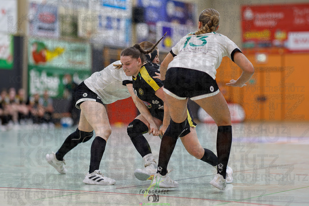 Quali-Turnier JBL wJA; Frisch Auf Göppingen - HC Rödertal | Quali-Turnier JBL wJA; Frisch Auf Göppingen - HC Rödertal am 31.05.2025 in Oberkleen (Weidig-Halle)Photo © 2025 - Jörg Heinrich - Realisiert mit Pictrs.com