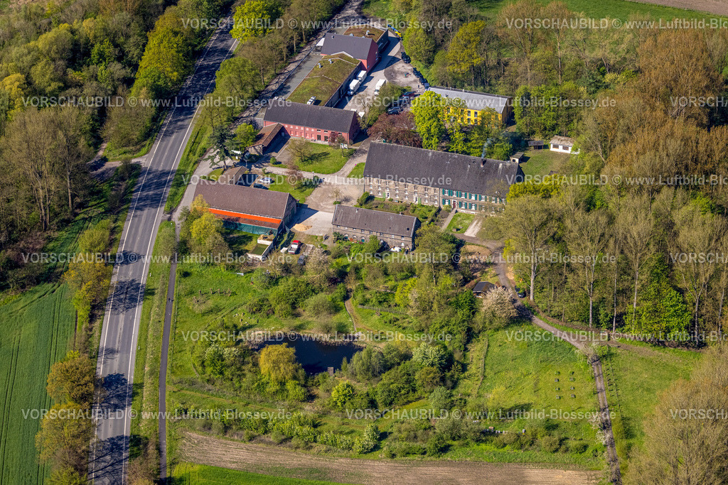 Bergkamen230406411 | Luftbild, Biologische Station Kreis Unna Dortmund,
Rünthe, Bergkamen, Ruhrgebiet, Nordrhein-Westfalen, Deutschland