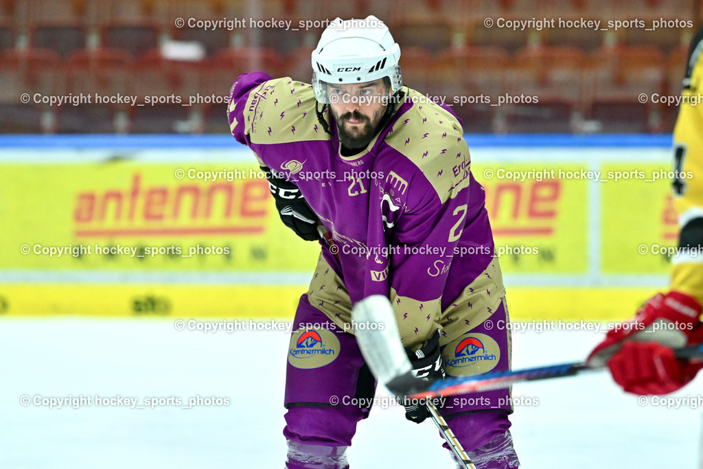 EC Kellerberg vs. EC Arnoldstein | #21 Pettauer Christoph EC Kellerberg, EC Kellerberg vs. EC Arnoldstein, EC Kellerberg vs. EC Arnoldstein am 03.02.2025 in Villach (Stadthalle Villach), Austria, (Photo by Bernd Stefan)