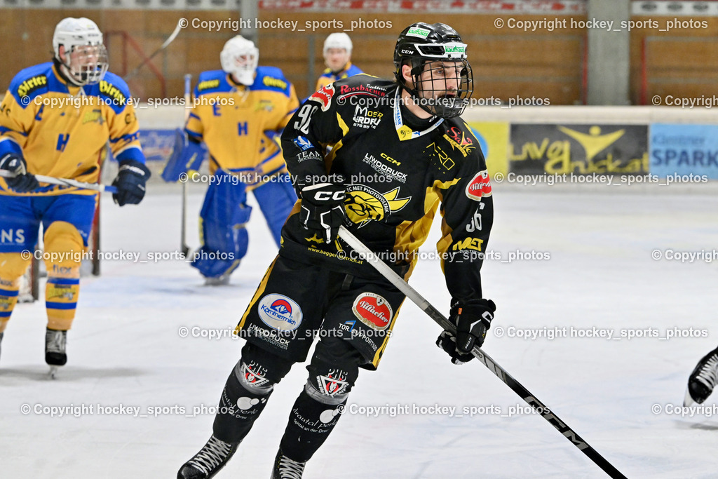 MET PHOTOVOLTAIK HORNETS SPITTAL vs. 1. EHC ALTHOFEN | #96 Peharz Joshua EC Hornets Spittal, MET PHOTOVOLTAIK HORNETS SPITTAL vs. 1. EHC ALTHOFEN, MET PHOTOVOLTAIK HORNETS SPITTAL vs. 1. EHC ALTHOFEN am 10.01.2026 in Spittal an der Drau (Eissportzentrum Spittal), Austria, (Photo by Bernd Stefan)