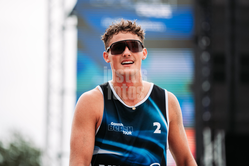 Beachvolleyball | Männer | Allianz German Beach Tour 2024 | Tourstop Kühlungsborn 2 | 16.08.2024 | Hennes Nissen Portrait