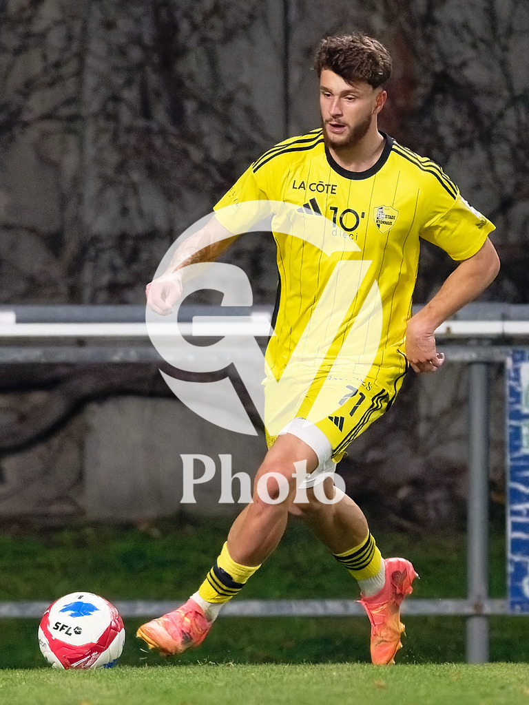 dieci Challenge League - FC Stade Nyonnais v FC Vaduz |  during the dieci Challenge League match between FC Stade Nyonnais and FC Vaduz at Centre sportif de Colovray in Nyon, Switzerland