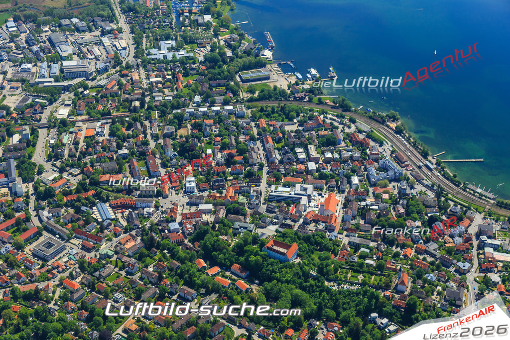 Luftbild von  Starnberg - Luftaufnahme wurde 2015 von https://frankenair.de mittels Flugzeug (keine Drohne) erstellt - die Geschenkidee