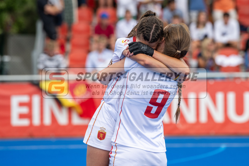SFE_20230716_0075-2 | EuroHockey EM U18 Girls 3th 4th England vs Spain am 16.07.2023 in Krefeld (Gerd-Wellen-Hockeyanlage), Photo: Stephan Fehrmann 2023 (Sports-Gallery)