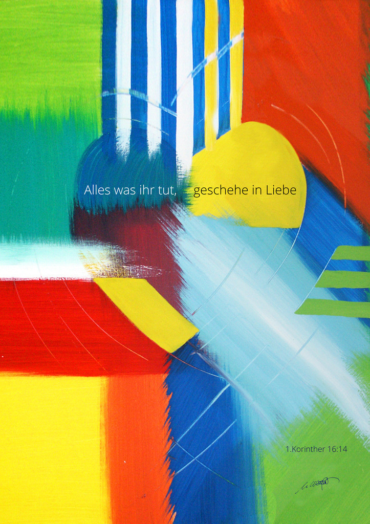 Jahreslosung 2024 6 Ausstrahlung | Jahreslosung 2024 Einheit - Realisiert mit Pictrs.com