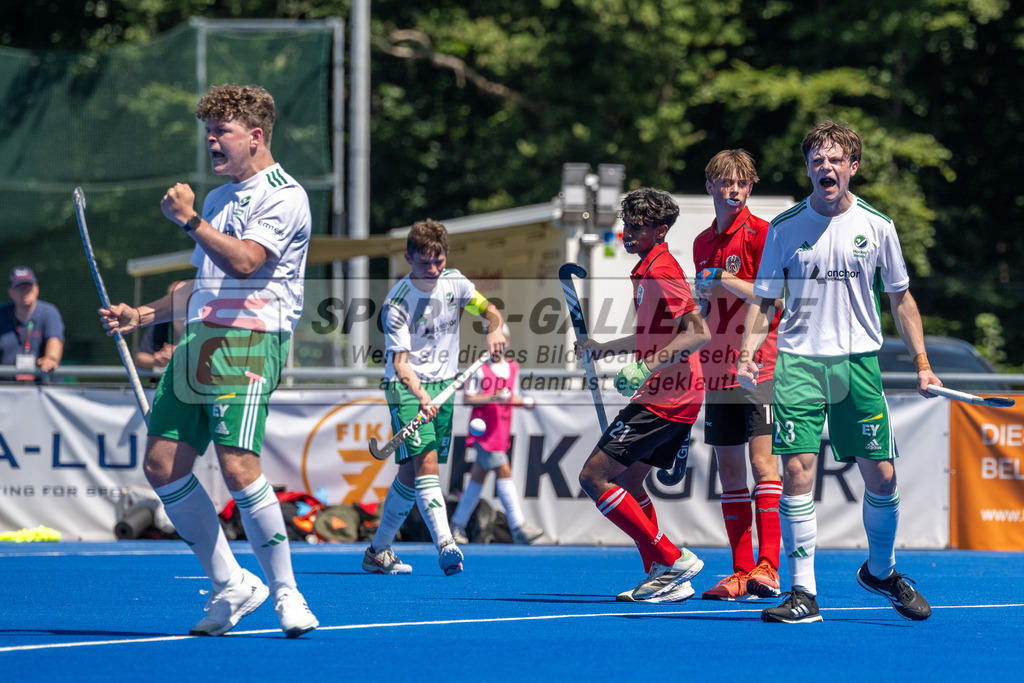 SFE_20230708_0017 | EuroHockey EM U18 Boys Austria vs Ireland am 08.07.2023 in Krefeld (Gerd-Wellen-Hockeyanlage), Photo: Stephan Fehrmann 2023 (Sports-Gallery)