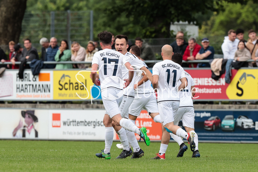 SpVgg Lagerlechfeld - BC Aichach | Jubel nach 2-1