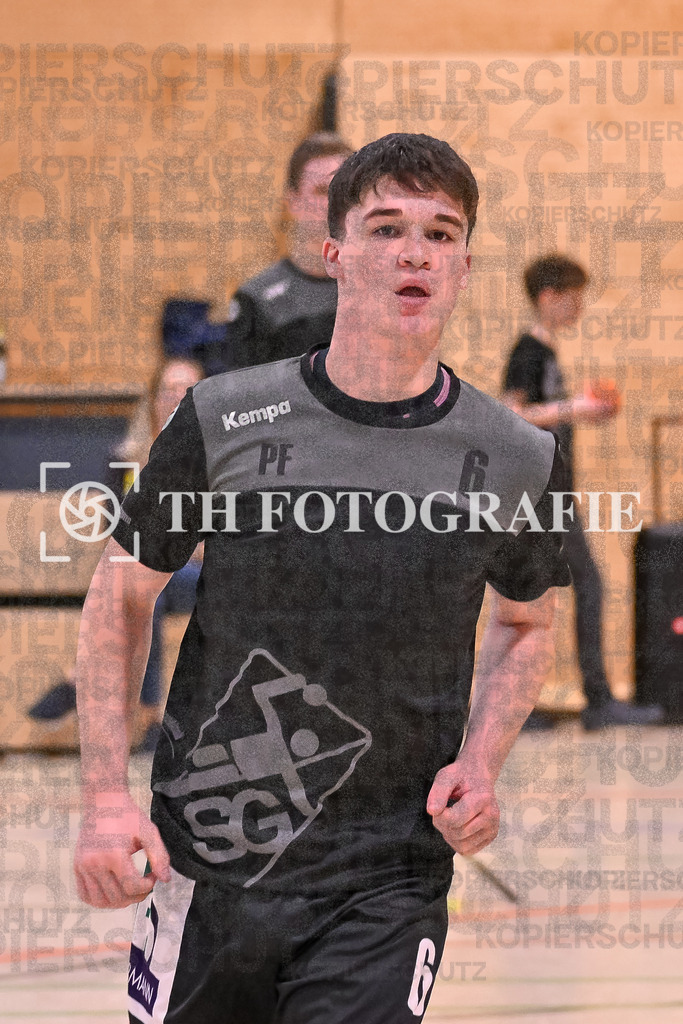 GER, SG Maulburg/Steinen - SG Walkirch/Denzlingen, Handball, Landesliga, 25. Spieltag, Saison 2023/2024, 27.04.2024 | Paul Fuechsel (SG Maulburg/Steinen, #06)

GER, SG Maulburg/Steinen - SG Walkirch/Denzlingen, Handball, Landesliga, 25. Spieltag, Saison 2023/2024, 27.04.2024

Foto: TH Fotografie/Thomas Hess