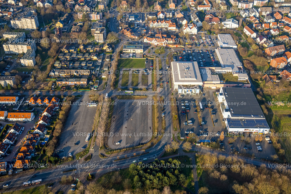 Hamm241200586 | Luftbild, Westpress Arena und Helinet Eisporthalle Eishalle der Hammer Eisbären, Eishockeyverein, Aldi, Edeka und Lidl Supermarkt Einkaufszentrum, Uentrop, Hamm, Ruhrgebiet, Nordrhein-Westfalen, Deutschland