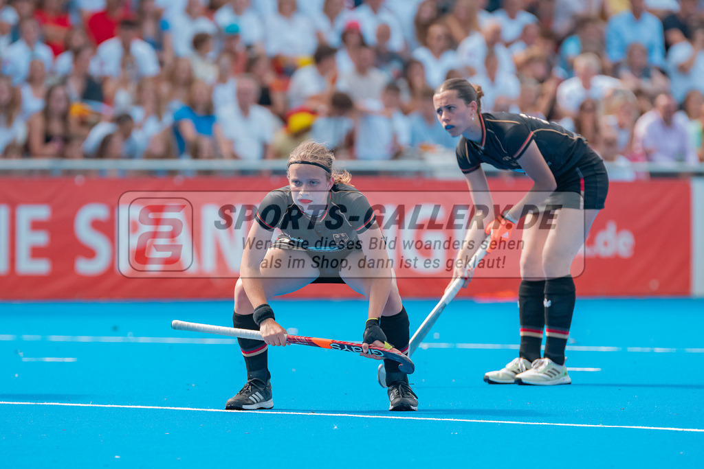 HK_20230715_102683 | Euro Hockey WU18 SF2 Spain vs Germany Championship Girls &amp; Boys am 15.7.2023 CHTC , Krefeld ,