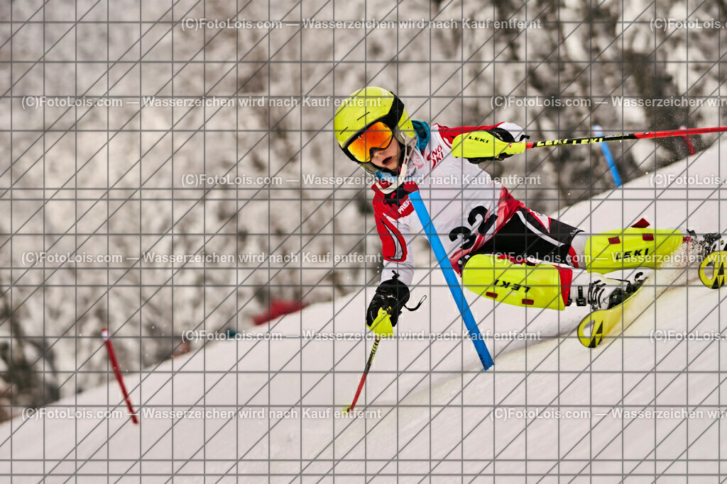 ALP5599_NOe-Kindervergleichskampf_Aulebauer Simon | (C)FotoLois.com, Alois Spandl,  NÖ Kindervergleichskampf, SLALOM, Annaberg-Reidl, So 29. Jänner 2023.