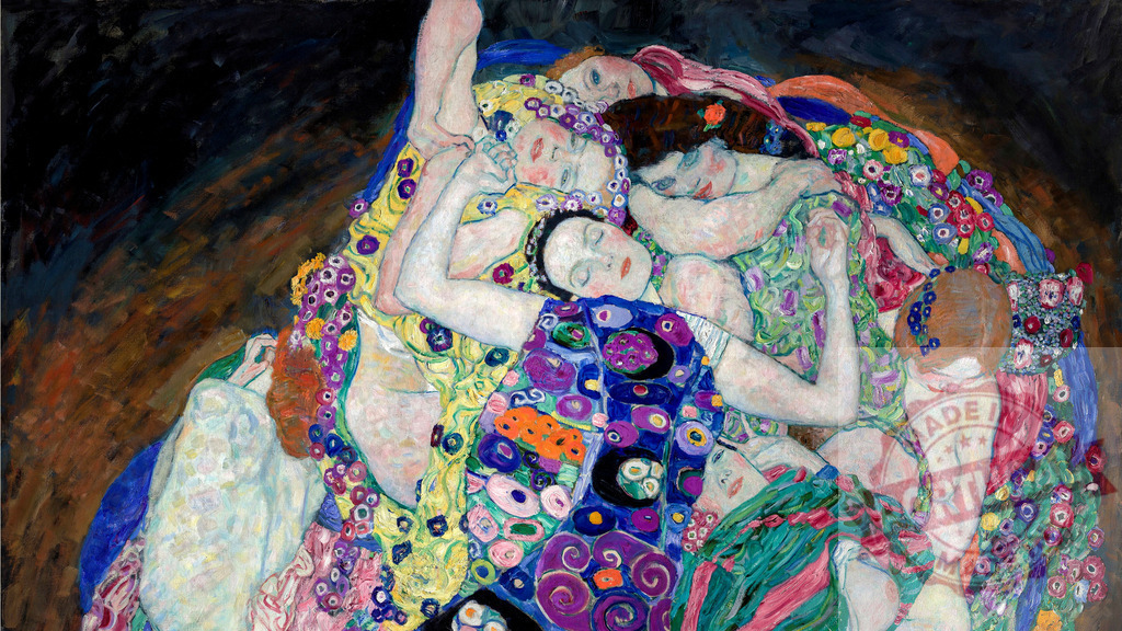 Klimt The Virgin wallpaper, desktop background | Klimt The Virgin wallpaper, desktop background - Realisiert mit Pictrs.com
