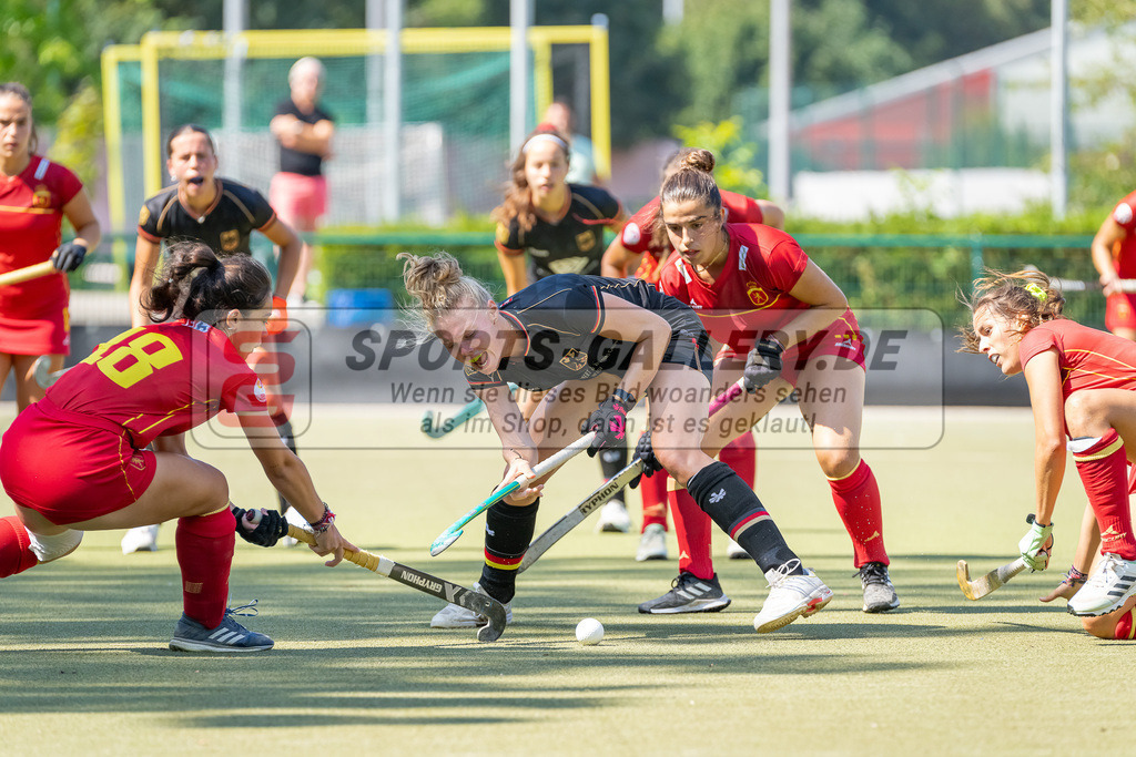 HK_20230823_103896 | 4 Nations Tournament Spiel um Platz 1 ( WU21 ) Germany - Spanien am 23.8.2023 DHC Düsseldorf, Düsseldorf ,