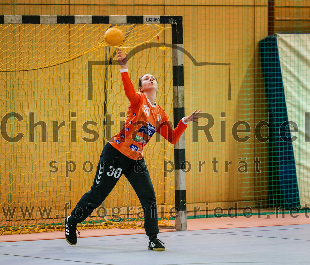 2023-10-14_089_SpVgg_Altenerding_gegen_HSG_Freising_Neufahrn_Damen | Erding, Deutschland, 14.10.2023:
Handball, Bezirksliga Frauen Altbayern 2023 / 2024, 3. Spieltag, SpVgg Altenerding II gegen HSG Freising-Neufahrn II, Endergebnis: 23:28

Torfrau Anna-Lena Schmitt (SpVgg Altenerding, #30)

Foto: Christian Riedel / fotografie-riedel.net