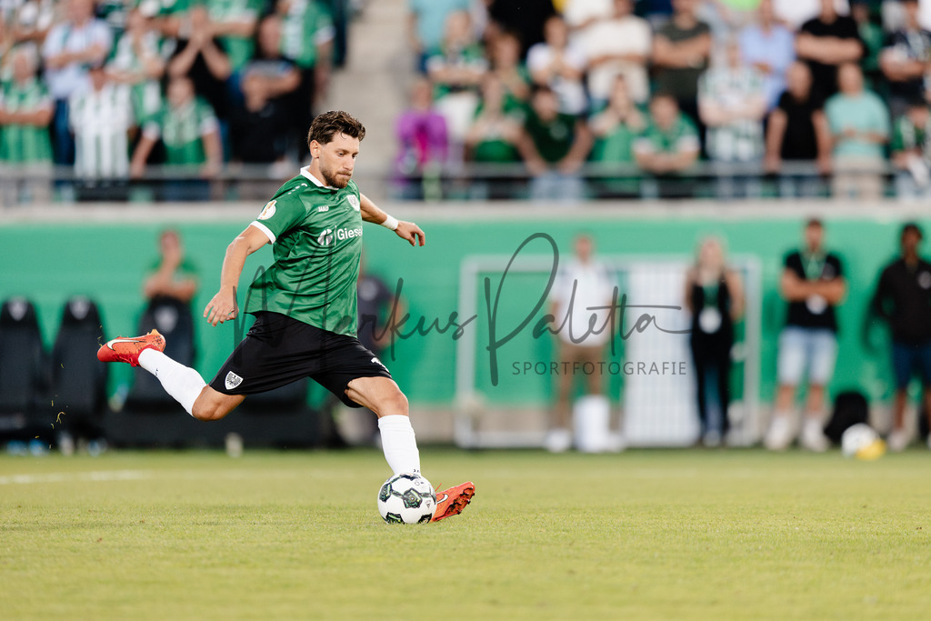 DFB-Pokal 2025/2026, 1. Runde: SC Preußen Münster - Hertha BSC Berlin | Münster, 18.08.2025: DFB-Pokal 2025/2026, 1. Runde, SC Preußen Münster gegen Hertha BSC Berlin im LVM-Preußenstadion in Münster.(Foto: sportfotografie.ms | Markus Paletta) - Realisiert mit Pictrs.com