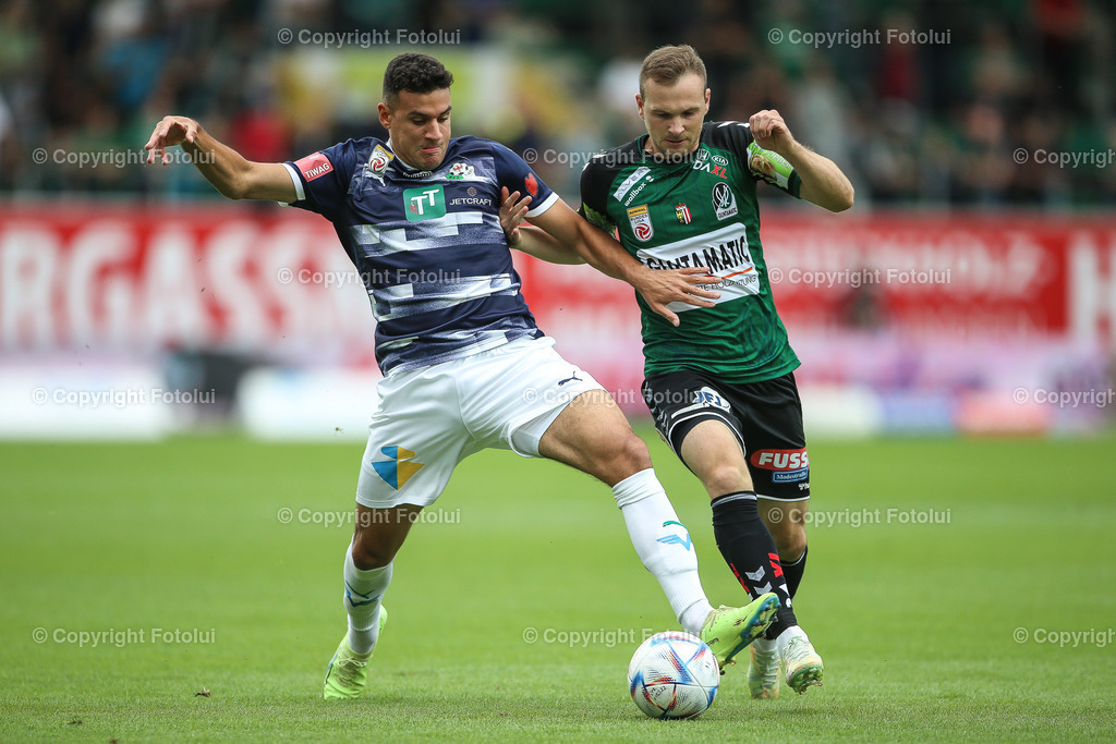A_LUI_20220821_0001 | SPORT FUSSBALL ADMIRAL BUNDESLIGA RIED VS WSG TIROL

IM BILD:Leo Mikic (Ried), Raffael Behounek (WSG Tirol) 


FOTO:FOTOLUI/UW