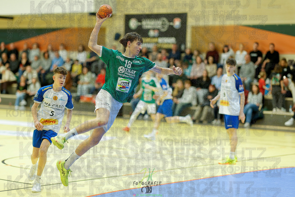 mJC-Regionalliga, Halbfinale Hessenmeisterschaft; HSG Dutenhofen/Münchholzhausen - TSV Pfungstadt | mJC-Regionalliga, Halbfinale Hessenmeisterschaft; HSG Dutenhofen/Münchholzhausen - TSV Pfungstadt am 15.03.2025 in Münchholzhausen (Sporthalle Münchholzhausen)Photo © 2025 - Jörg Heinrich - Realisiert mit Pictrs.com