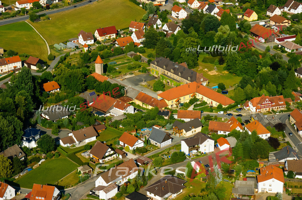 Luftbild von Trieb Lichtenfels - Luftaufnahme wurde 2008 von https://frankenair.de mittels Flugzeug (keine Drohne) erstellt - die Geschenkidee