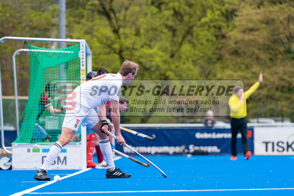 HK_20230415_901562 | 1. Bundesliga Herren Crefelder HTC - UHC Hamburg am 14.4.2023 Crefelder HTC, Krefeld , Niklas Wellen ( Crefelder HTC 10 )