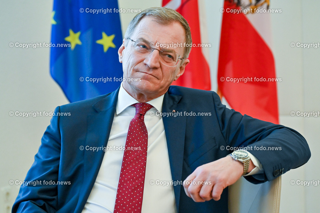 LH Thomas Stelzer (VP)_ 29.12.2022-31 | 29.12.2022, Landhaus Linz, AUT, LH Thomas Stelzer (VP), im Bild LH Thomas Stelzer (VP, Landeshauptmann Oberoesterreich)