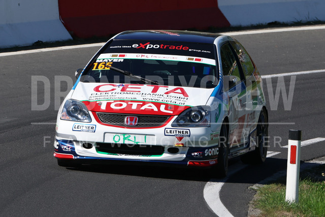 FIA European Hill Climb Championship – Rechberg 2026 | FIA European Hill Climb Championship at Rechberg, held from 24 to 26 April 2026 near Tulwitz, Styria, Austria. The image shows Chris-Andre MAYER (AUT) Honda Civic Type R.