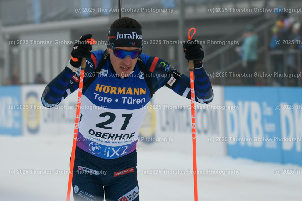 BMW IBU World Cup Biathlon - Oberhof (GER) 2024 | BMW IBU World Cup Biathlon - Oberhof (GER) 2024, MÄNNER 10 KM SPRINT am 05.01.2024 in ARENA AM RENNSTEIG in Oberhof, (Germany)

Image: Quentin Fillon Maillet FRA - Realisiert mit Pictrs.com