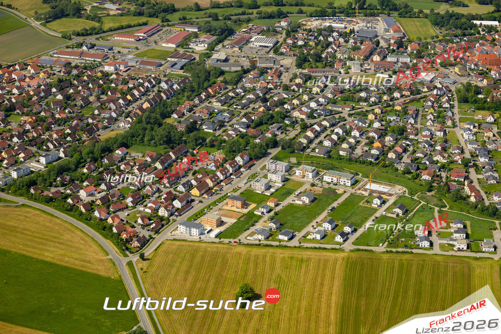 Das Luftbild zeigt  Freystadt - Die Luftaufnahme wurde 2023 vom UL-Flugzeug aus erstellt ( keine Drohne ) - Hochauflösende Luftaufnahme - Für grossformatige Ausdrucke geeignet. Die Geschenkidee !Mit Lizenz und Bildrechte bestellbar