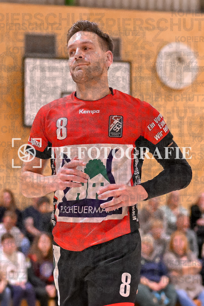 GER, SG Maulburg/Steinen - HSG Dreiland, Handball, Landesliga Suedbaden, 4. Spieltag, Saison 2024/2025, 12.10.2024 | Jakob Tiedtke (SG Maulburg/Steinen, #08)GER, SG Maulburg/Steinen - HSG Dreiland, Handball, Landesliga Suedbaden, 4. Spieltag, Saison 2024/2025, 12.10.2024Foto: TH Fotografie/Thomas Hess