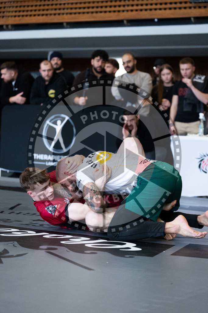 20251129PBB6458 | Fighters compete during the luta livre competition ILLCS XI winter edition on November 29, 2025 in Hannover, Germany.