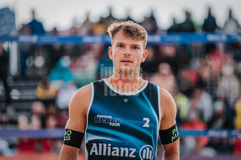 Beachvolleyball | Männer | German Beach Tour 2024 | Tourstop Bremen | 08.06.2024 | Daniel Kirchner Portrait