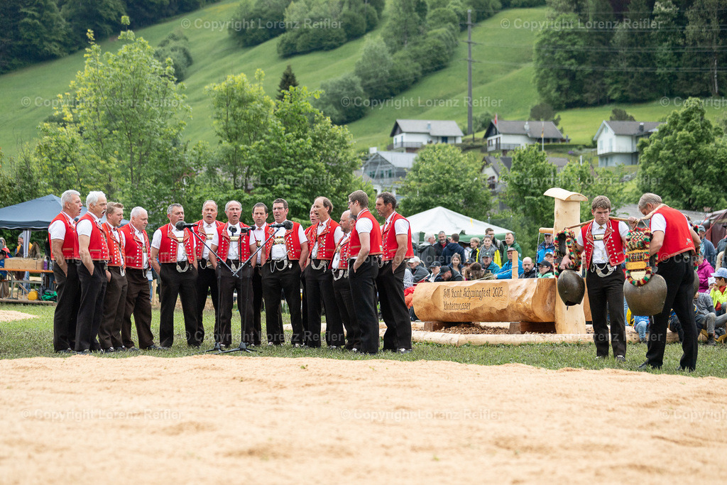 Schwingen -  St.Galler Kantonales 2025 | Unterwasser, 25.5.25, Schwingen - St.Galler Kantonales.