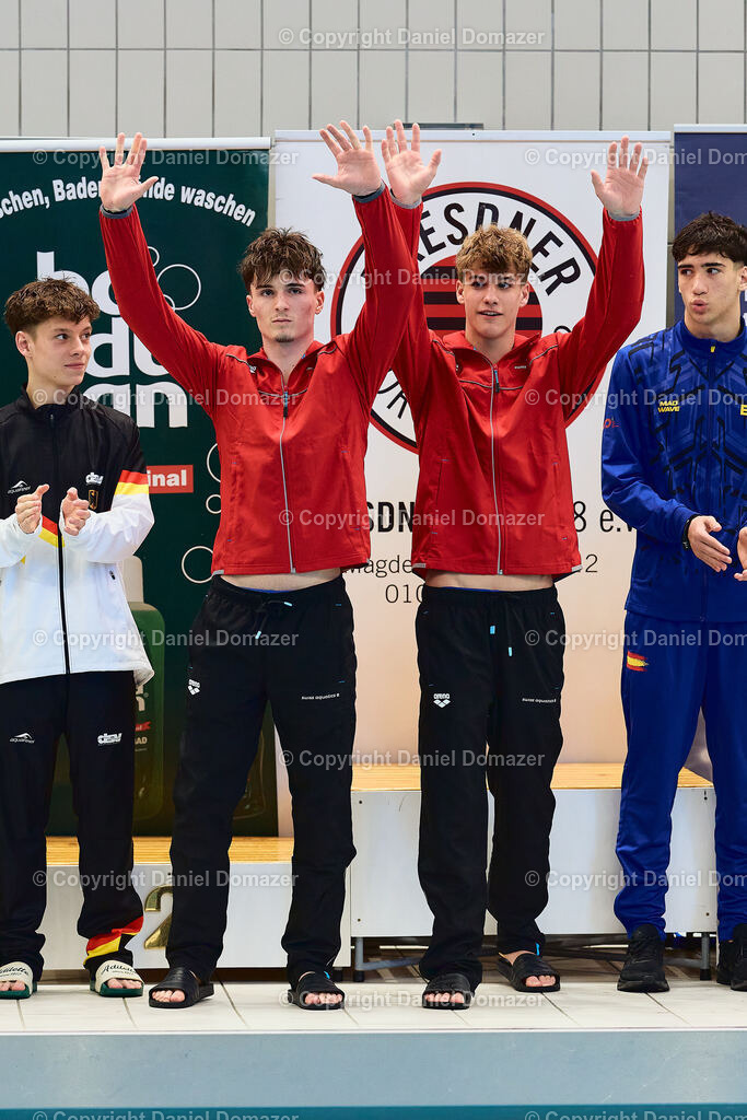 International Youth Diving Meet 2026 | Day 1 of 5 | International Youth Diving Meet 2026| Day 1 of 5 | 22.04.2026 | Youth diving competition featuring 1m and 3m springboard and platform at the Schwimmsportkomplex Freiberger Platz in Dresden.@ Domazer Photography - Realisiert mit Pictrs.com