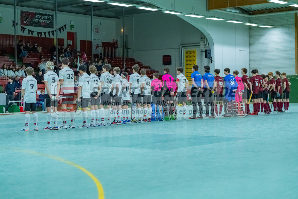 HK_20240225_108485 | Spiel um Platz 7 Deutsche Meisterschaft MU14 am 25.2.2024 Halle RW Köln, Köln ,
