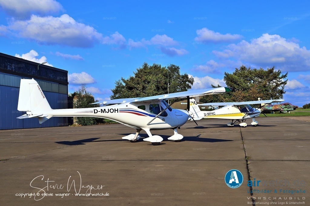 Remos G-3/600 und die Flight Design C42 | Vorteile der Remos G-3/600 - Höhere Reisegeschwindigkeit und Reichweite dank besserer Aerodynamik und optionaler Verstellpropeller. - Modernes Cockpit mit guter Instrumentierung und Komfort (Heizung, Lüftung, elektrische Klappen-/Trimmeinstellung). - Geringere Flächenbelastung bei Vollast, was zu sanfteren Flugeigenschaften bei Turbulenzen führen kann. - Höhere Zuladung bei US-LSA-Zulassung (600 kg vs. 472,5 kg)