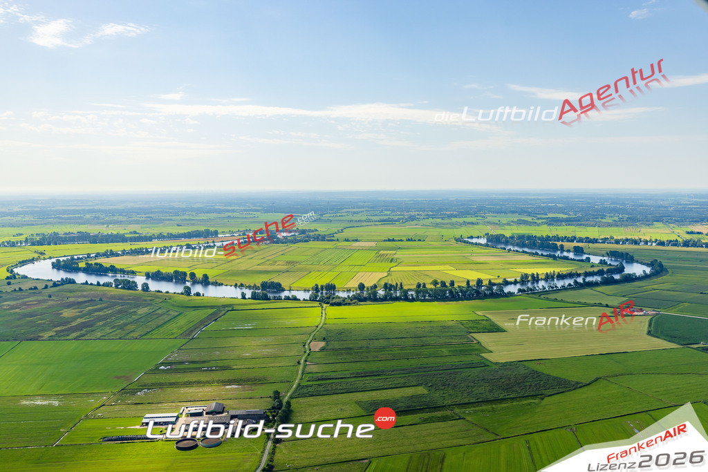 Luftaufnahme Eider Drage - Die Luftaufnahme wurde 2025 vom UL-Flugzeug heraus erstellt ( ohne Drohne ) - Hochauflösende Luftaufnahme - für professionelle Ausdrucke geeignet. Die Geschenkidee !Mit Lizenz und Bildrechte bestellbar