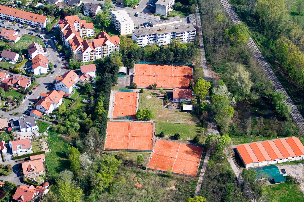 Luftbild: TC77 Jockgrim e.V in Jockgrim im Bundesland Rheinland-Pfalz in Deutschland. Foto: IMG_10484.jpg vom 27.04.2008 durch Werner Riehm/FLY-FOTO.de