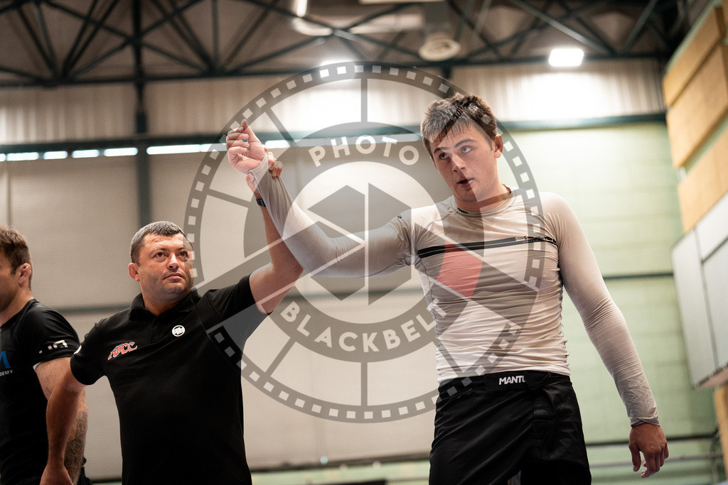20250906PBB1954 | Fighters compete during the ADCC European Trials  competition in Warsaw, Poland, on September 6, 2025.